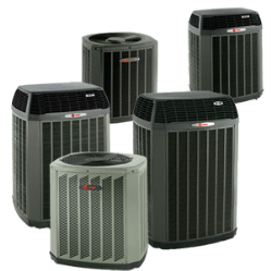 AC units in the showroom
